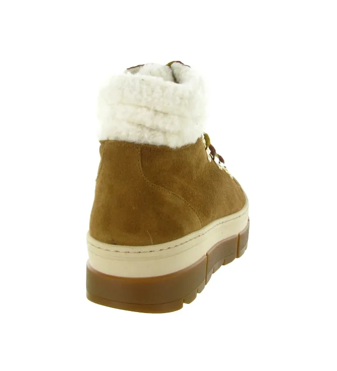 apres ski bottes fourrees - Bottine chaude - femme - Nubuck - Marron - Armando