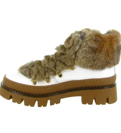 apres ski bottes fourrees - Botte de neige - femme - Fourrure - Blanc - Armando