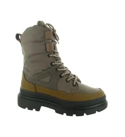 apres ski bottes fourrees - Bottine chaude - femme - Nylon - Taupe - Pajar