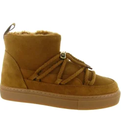 apres ski bottes fourrees - Bottine chaude - femme - Nubuck - Chestnut - Inuikii