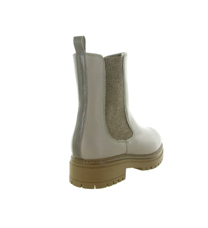 apres ski bottes fourrees - Bottine chaude - femme - Cuir - Beige - Armando