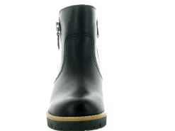 apres ski bottes fourrees - Bottine chaude - femme - Cuir - Noir - Panama jack