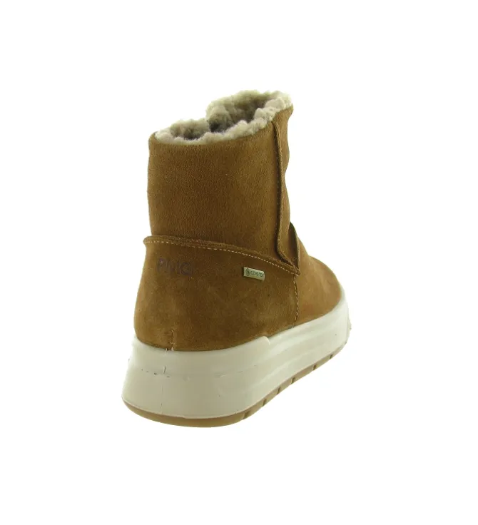 apres ski bottes fourrees - Bottes fourrées - junior garcon - Nubuck - Marron - Primigi