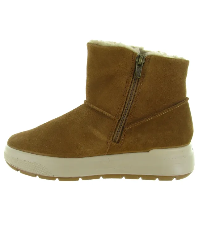 apres ski bottes fourrees - Bottes fourrées - junior garcon - Nubuck - Marron - Primigi
