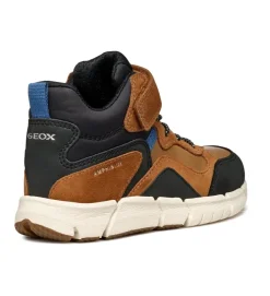 apres ski bottes fourrees - Bottes fourrées - junior garcon - Synthétique - Marron - Geox