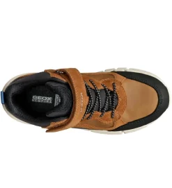 apres ski bottes fourrees - Bottes fourrées - junior garcon - Synthétique - Marron - Geox