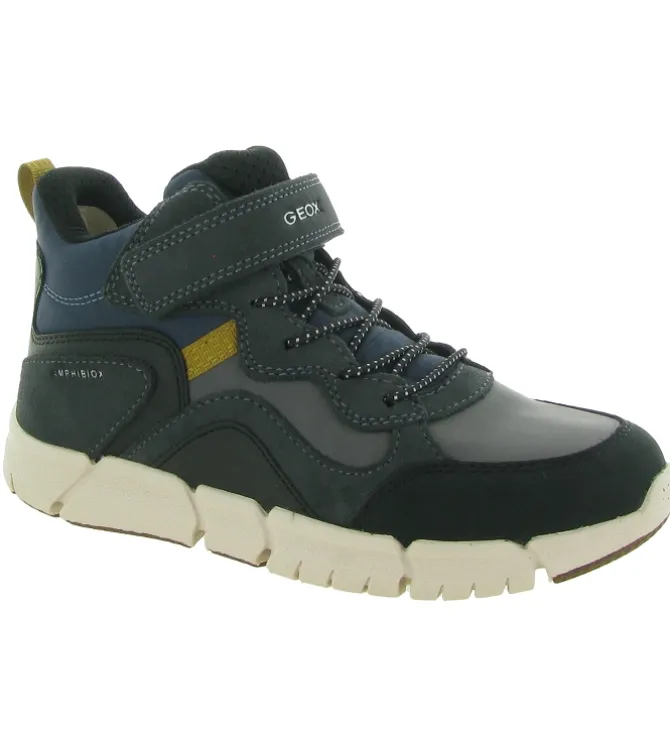 apres ski bottes fourrees - Bottes fourrées - junior garcon - Synthétique - Bleu Marine - Geox