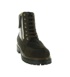 apres ski bottes fourrees - Botte de neige - femme - Nubuck - Marron - Armando