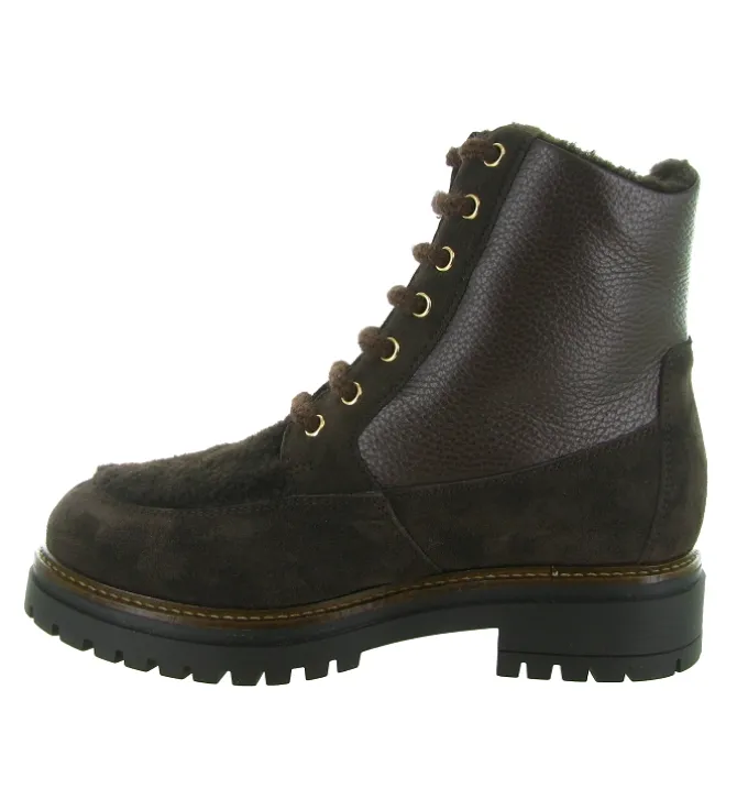 apres ski bottes fourrees - Botte de neige - femme - Nubuck - Marron - Armando