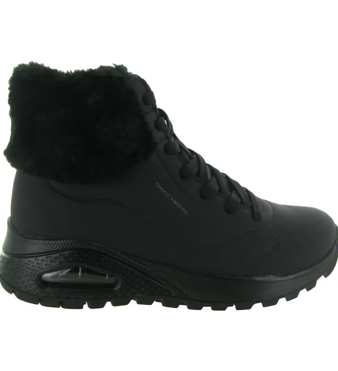 apres ski bottes fourrees - Botte fourrée - femme - Synthétique - Noir - Skechers footwear