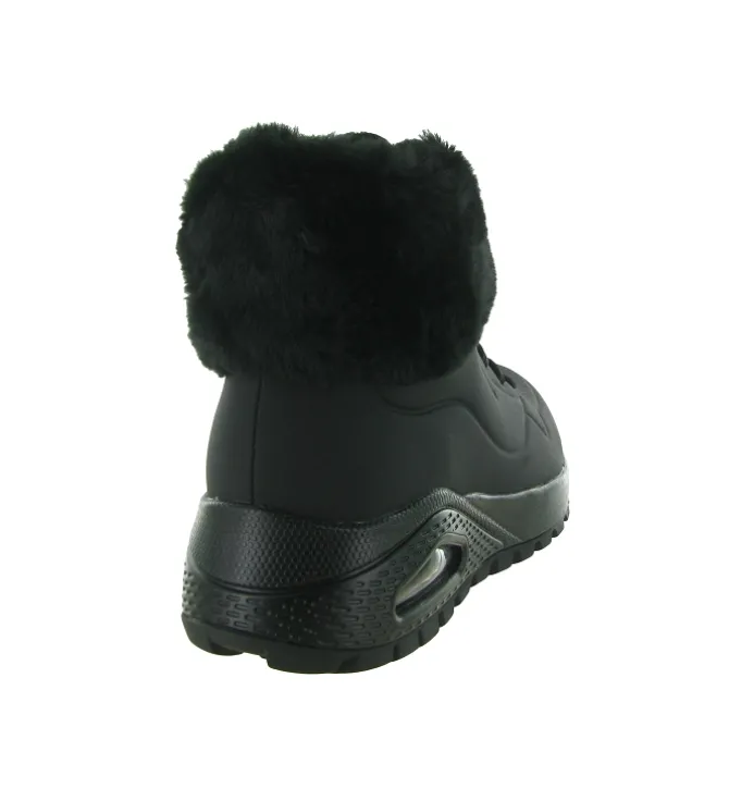apres ski bottes fourrees - Botte fourrée - femme - Synthétique - Noir - Skechers footwear
