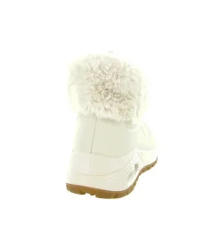 apres ski bottes fourrees - Botte fourrée - femme - Synthétique - Blanc - Skechers footwear