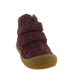 apres ski bottes fourrees - Bottes fourrées - bebe fille - Cuir - Bordeaux - Froddo