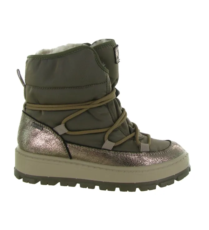apres ski bottes fourrees - Bottes fourrées - junior fille - Nylon - Marron - Primigi