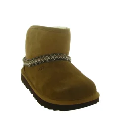 apres ski bottes fourrees - Bottes fourrées - junior fille - Nubuck - Marron - Ugg australia