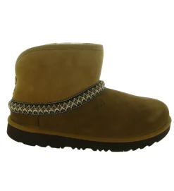 apres ski bottes fourrees - Bottes fourrées - junior fille - Nubuck - Marron - Ugg australia