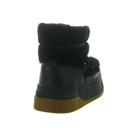 apres ski bottes fourrees - Bottine chaude - femme - Laine - Noir - Pajar