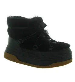 apres ski bottes fourrees - Bottine chaude - femme - Laine - Noir - Pajar