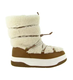 apres ski bottes fourrees - Bottine chaude - femme - Laine - Marron - Pajar
