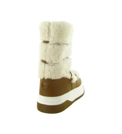 apres ski bottes fourrees - Bottine chaude - femme - Laine - Marron - Pajar