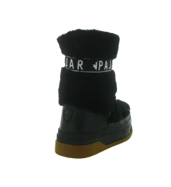 apres ski bottes fourrees - Bottine chaude - femme - Laine - Noir - Pajar