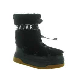 apres ski bottes fourrees - Bottine chaude - femme - Laine - Noir - Pajar