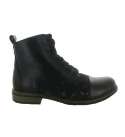 apres ski bottes fourrees - Botte fourrée - femme - Fourrure - Noir - Rieker