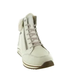 apres ski bottes fourrees - Bottine chaude - femme - Cuir - Beige - Remonte