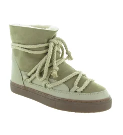 apres ski bottes fourrees - Bottine chaude - femme - Laine - Beige - Inuikii