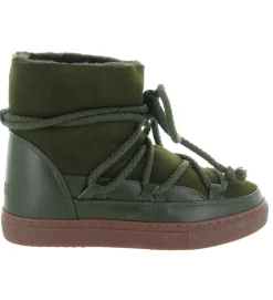 apres ski bottes fourrees - Bottine chaude - femme - Laine - Kaki - Inuikii