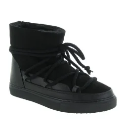 apres ski bottes fourrees - Bottine chaude - femme - Laine - Noir - Inuikii