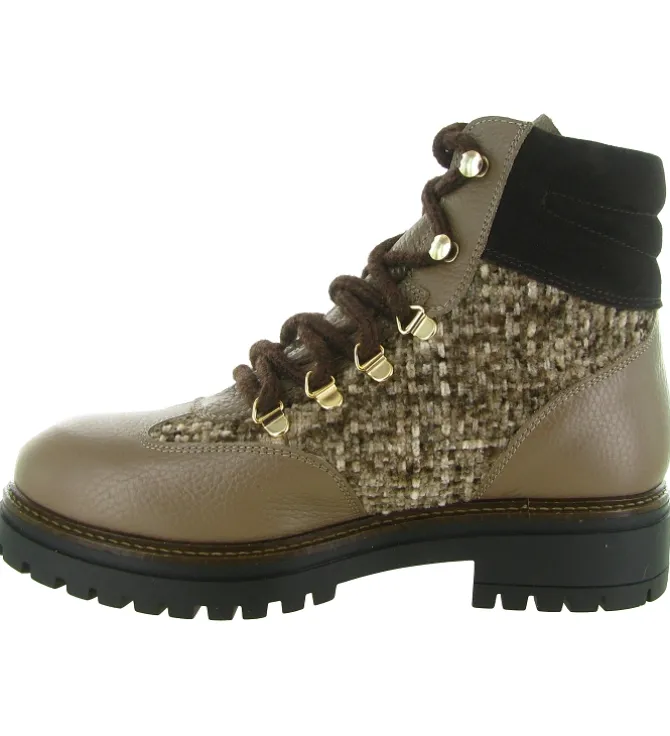 apres ski bottes fourrees - Bottine chaude - femme - Cuir - Beige - Armando