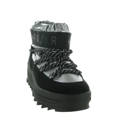 apres ski bottes fourrees - Bottine chaude - femme - Nylon - Gris - Pajar
