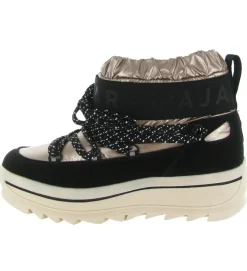 apres ski bottes fourrees - Bottine chaude - femme - Nylon - Or - Pajar