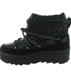apres ski bottes fourrees - Bottine chaude - femme - Nylon - Noir - Pajar