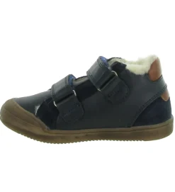 apres ski bottes fourrees - Bottes fourrées - bebe garcon - Cuir - Bleu - Bellamy