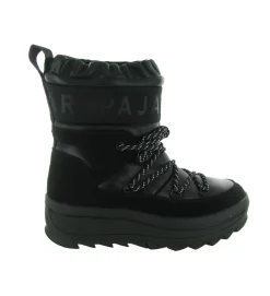 apres ski bottes fourrees - Bottine chaude - femme - Nylon - Noir - Pajar