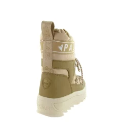 apres ski bottes fourrees - Bottine chaude - femme - Nylon - Beige - Pajar