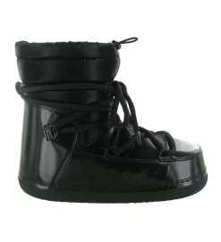 apres ski bottes fourrees - Botte de neige - femme - Nylon - Noir - Inuikii