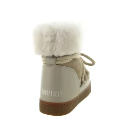 apres ski bottes fourrees - Botte de neige - femme - Nylon - Beige - Inuikii