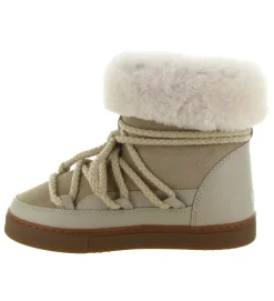 apres ski bottes fourrees - Botte de neige - femme - Nylon - Beige - Inuikii
