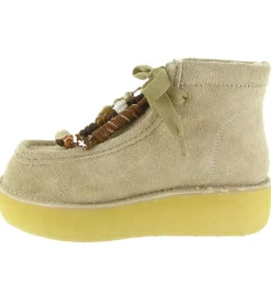 apres ski bottes fourrees - Bottine chaude - femme - Nubuck - Beige - Nan ku
