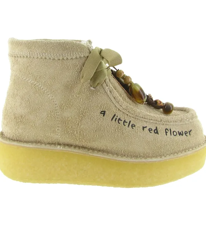 apres ski bottes fourrees - Bottine chaude - femme - Nubuck - Beige - Nan ku