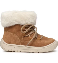 apres ski bottes fourrees - Bottes fourrées - bebe fille - Nubuck - Chestnut - Geox