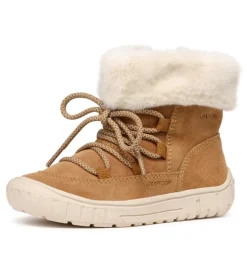 apres ski bottes fourrees - Bottes fourrées - bebe fille - Nubuck - Chestnut - Geox