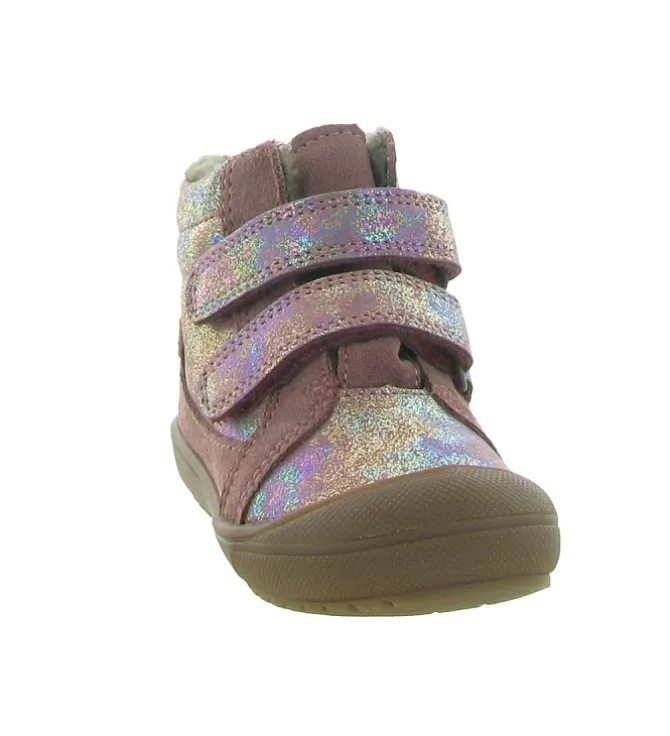 apres ski bottes fourrees - Bottes fourrées - bebe fille - Cuir - Rose - Froddo