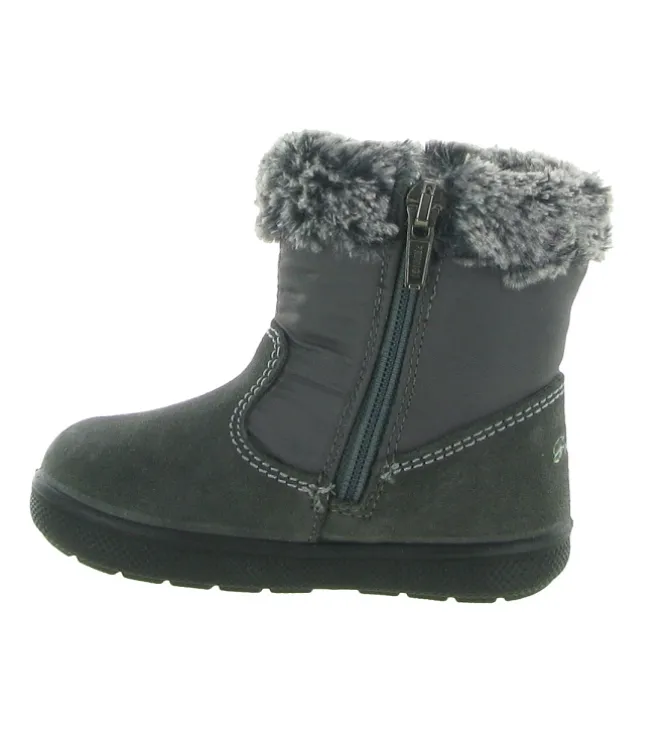 apres ski bottes fourrees - Bottes fourrées - bebe fille - Synthétique - Gris - Primigi