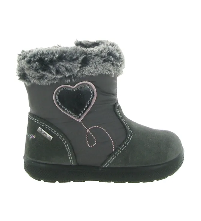 apres ski bottes fourrees - Bottes fourrées - bebe fille - Synthétique - Gris - Primigi