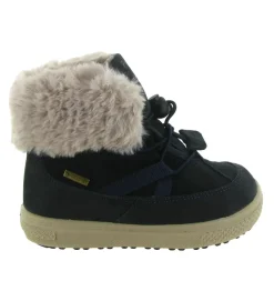 apres ski bottes fourrees - Bottes fourrées - bebe fille - Nubuck - Bleu Marine - Primigi