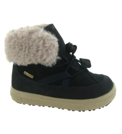 apres ski bottes fourrees - Bottes fourrées - bebe fille - Nubuck - Bleu Marine - Primigi